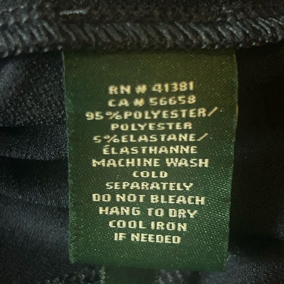 ralph lauren navy tunic top size large - Picture 4 of 4